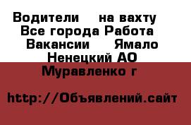 Водители BC на вахту. - Все города Работа » Вакансии   . Ямало-Ненецкий АО,Муравленко г.